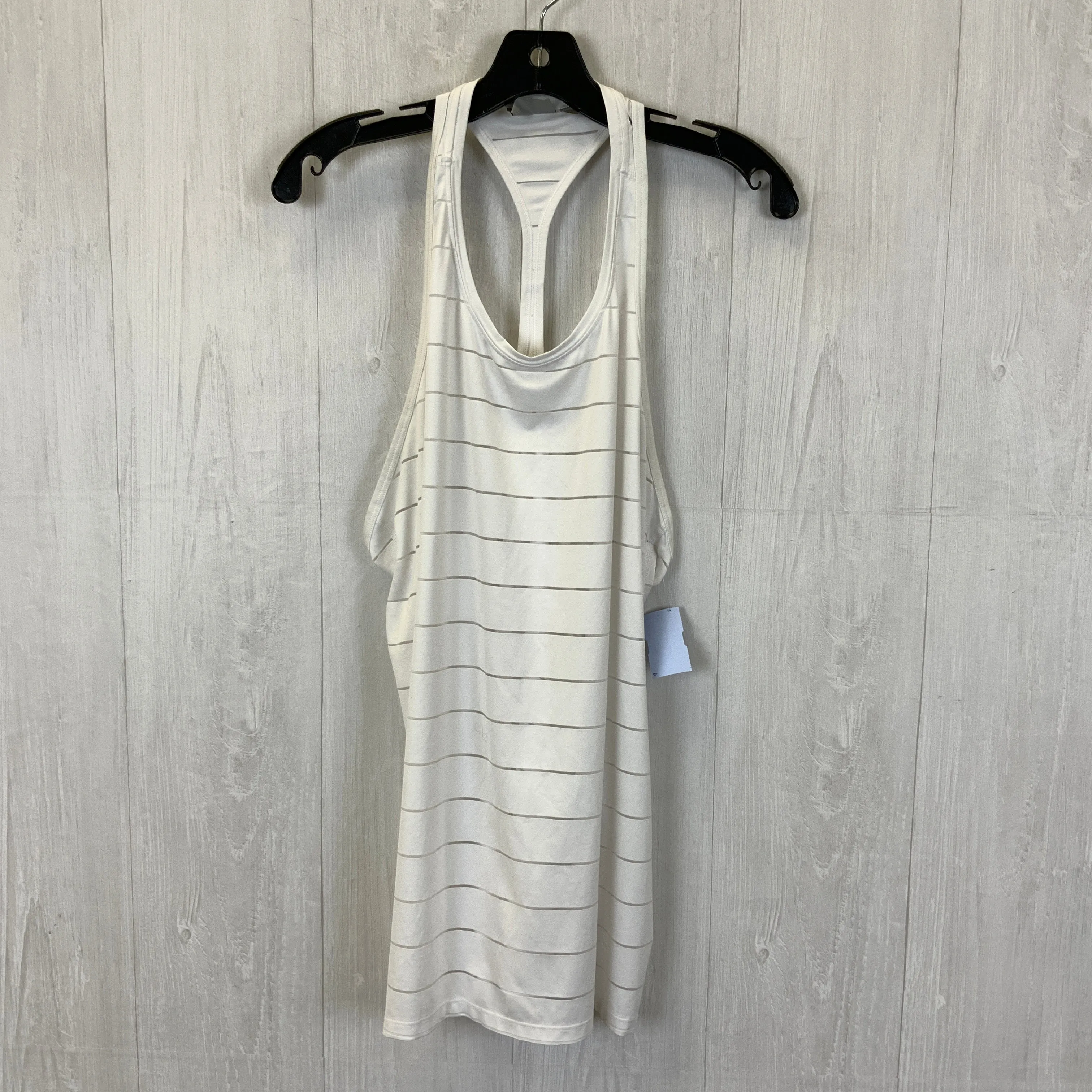 Athletic Tank Top By Athleta In White, Size: Xl