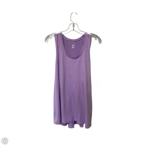 Athletic Tank Top By Athletic Works In Purple, Size: Xxl