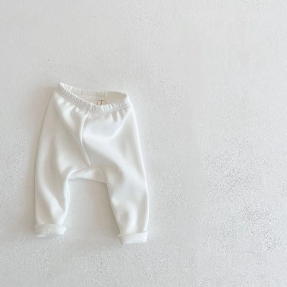 Autumn and Winter Baby Girl Baby Cotton High Waist Trousers Leggings Wholesale