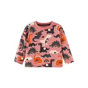 Autumn Children's Long-sleeved T-shirt Boy Top Wholesale Boy Clothing