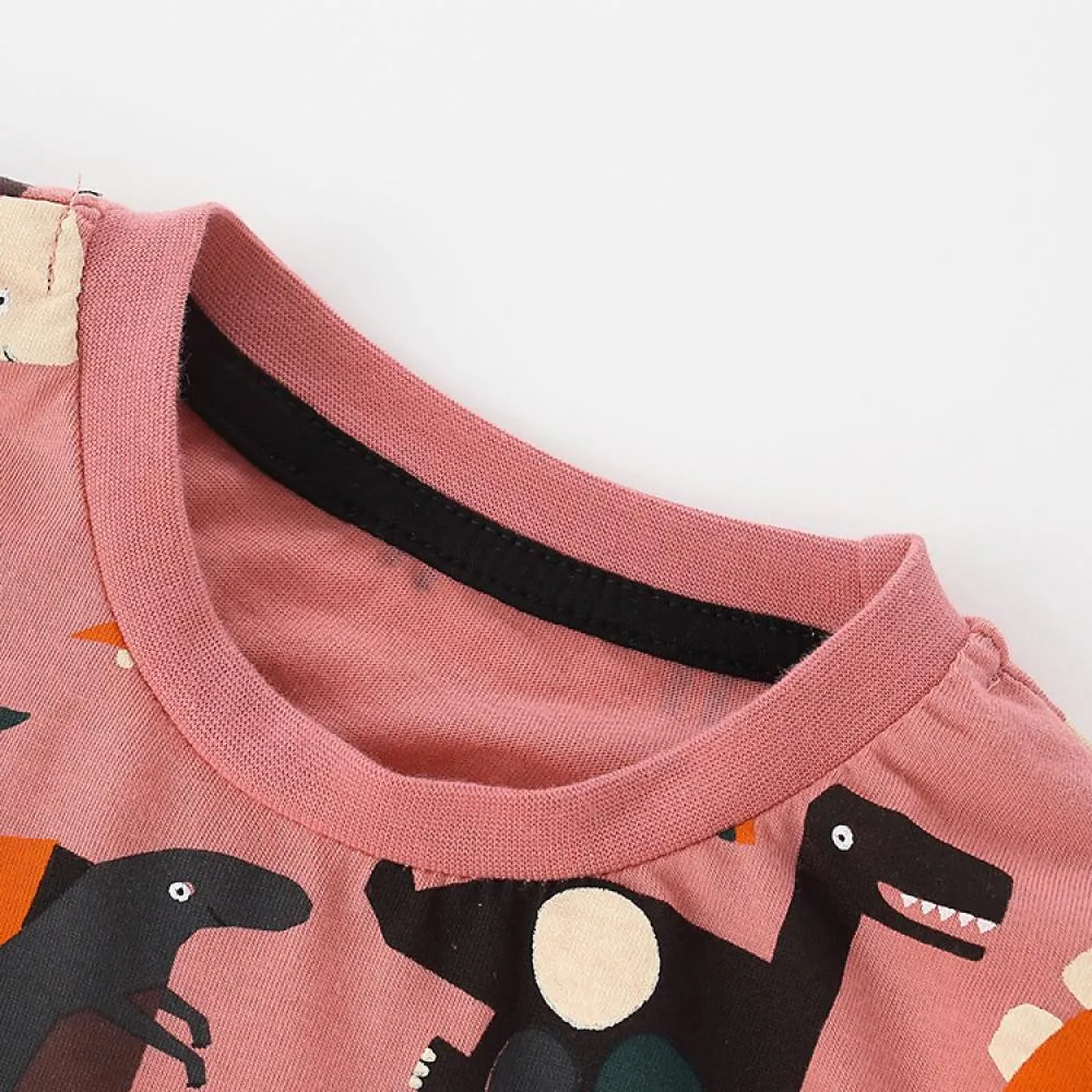 Autumn Children's Long-sleeved T-shirt Boy Top Wholesale Boy Clothing
