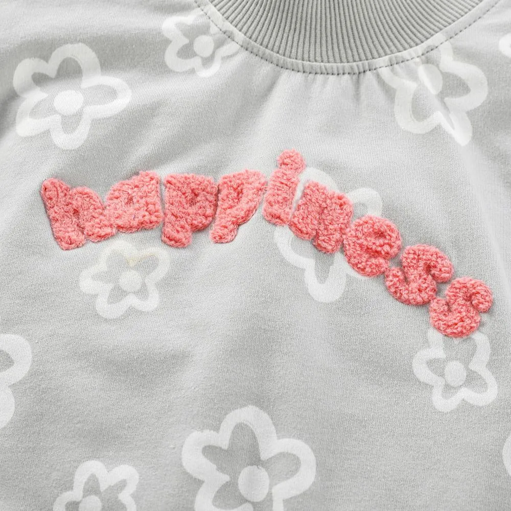 Autumn Girls Long Sleeve Sweater Suit Wholesale Girls Clothes