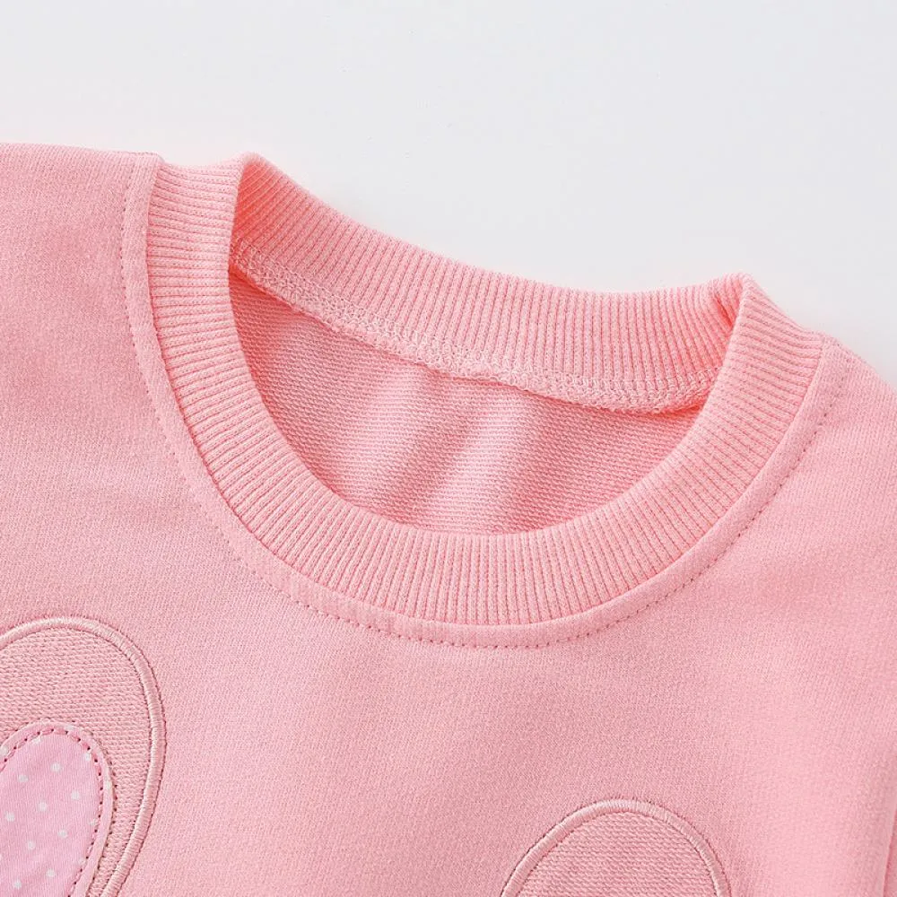 Autumn Girls Western Style Cotton Long Sleeve Sweater Wholesale Girls Clothes