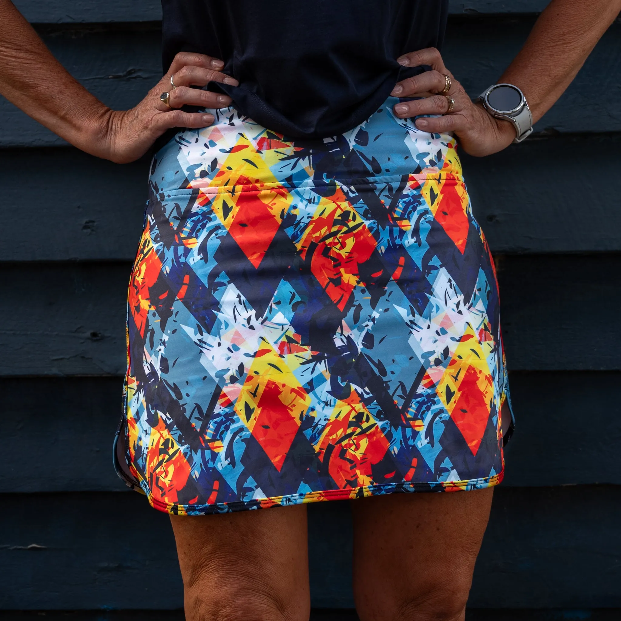 Aztec Skort with Pockets