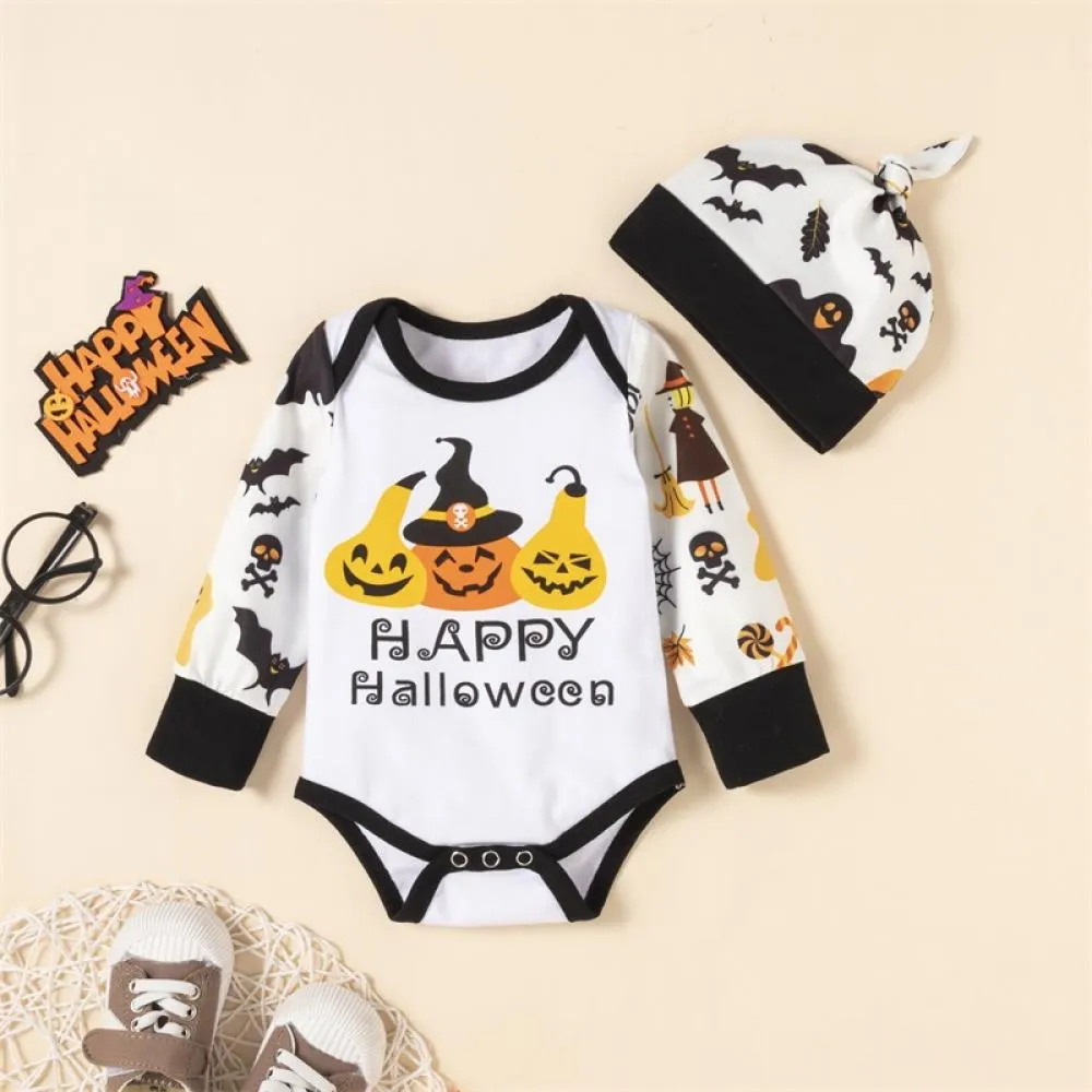 Baby Clothes Halloween Romper Three-piece Set Wholesale Boys Clothes