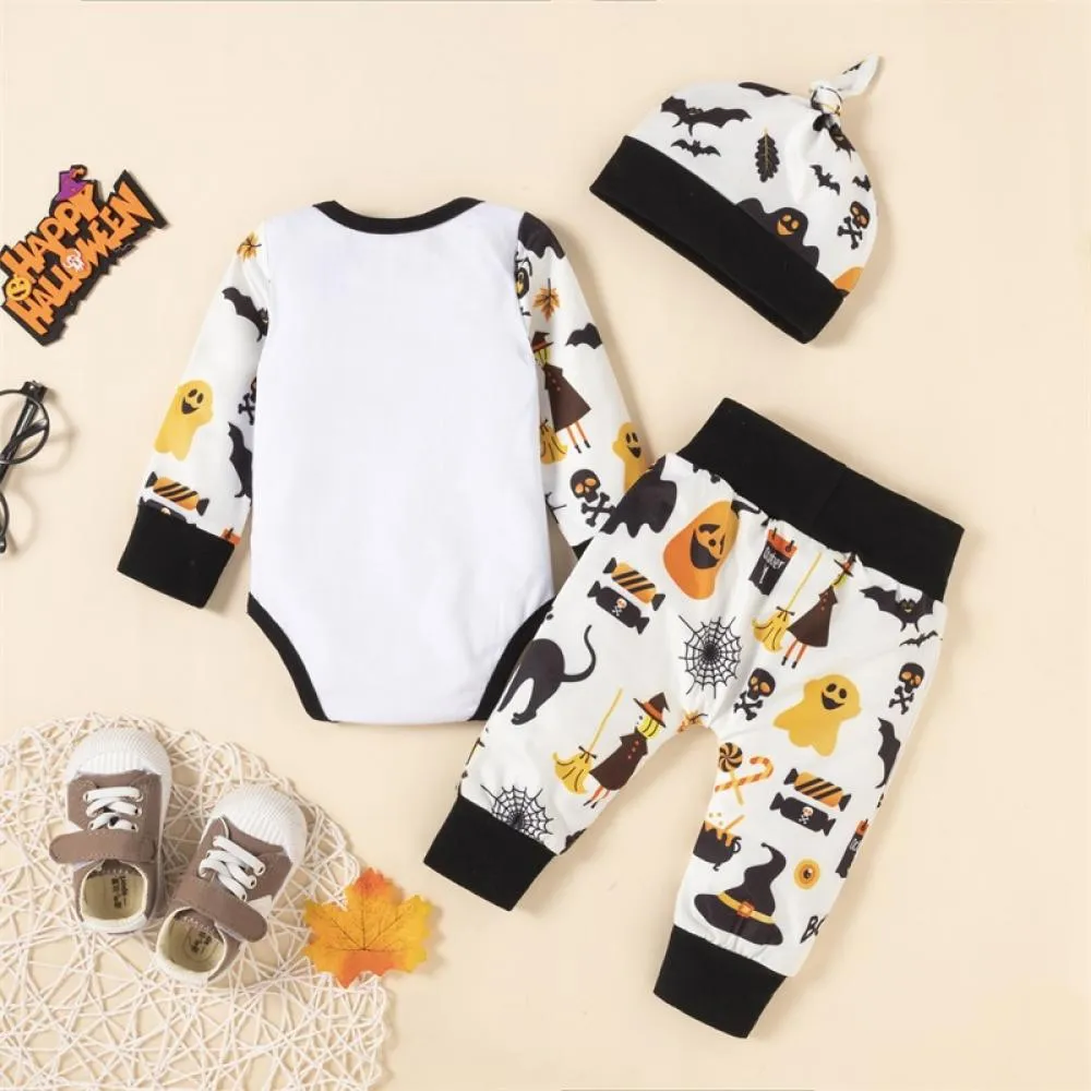 Baby Clothes Halloween Romper Three-piece Set Wholesale Boys Clothes