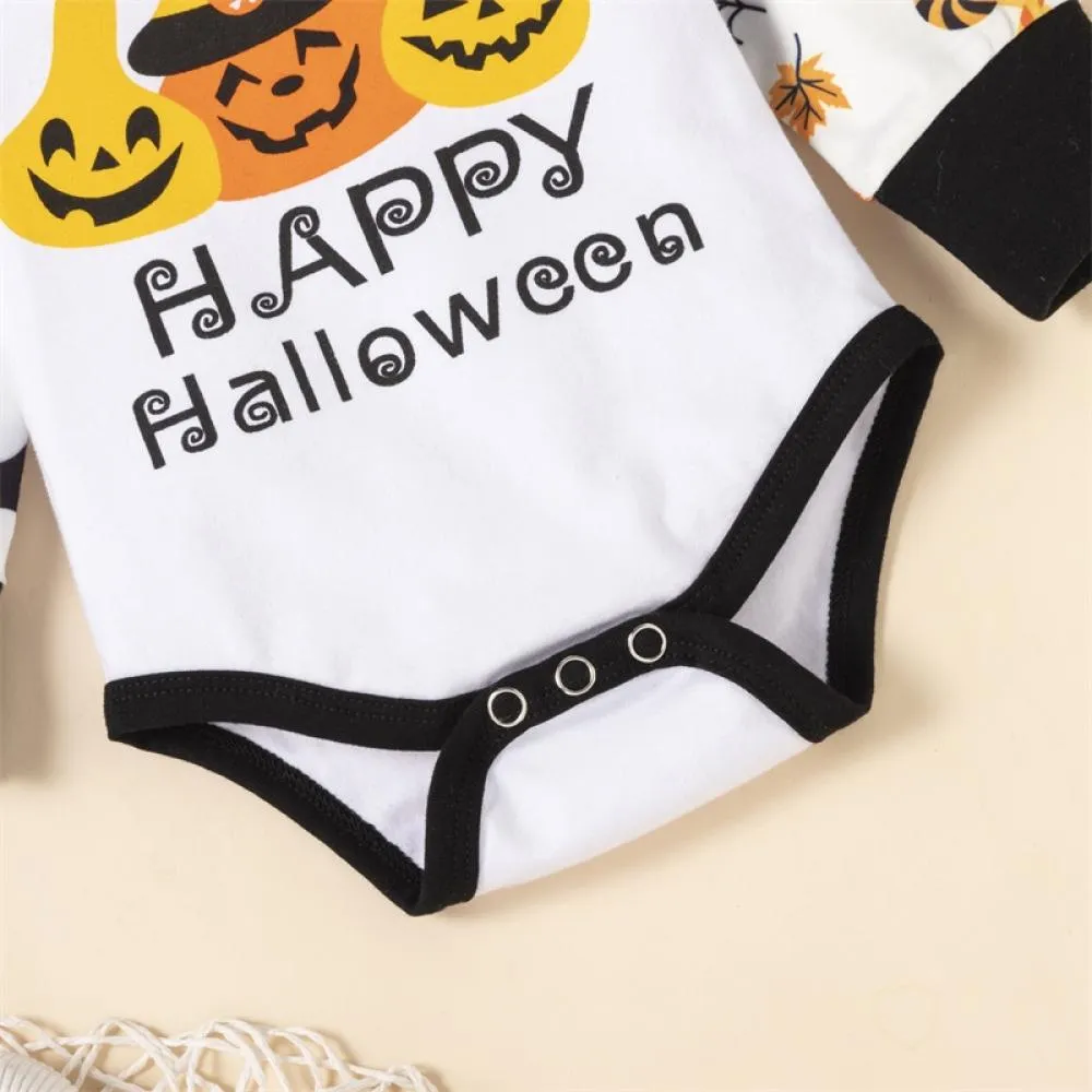 Baby Clothes Halloween Romper Three-piece Set Wholesale Boys Clothes