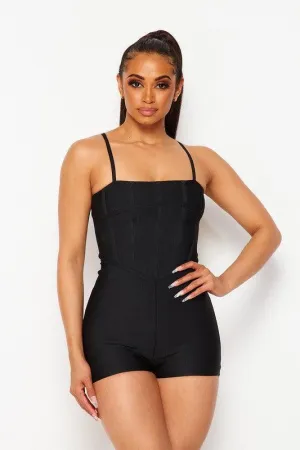 BANDAGE ROMPER
