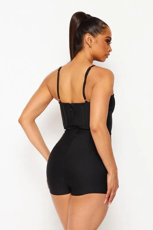 BANDAGE ROMPER