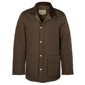 Barbour Devon Mens Quilted Jacket - Olive