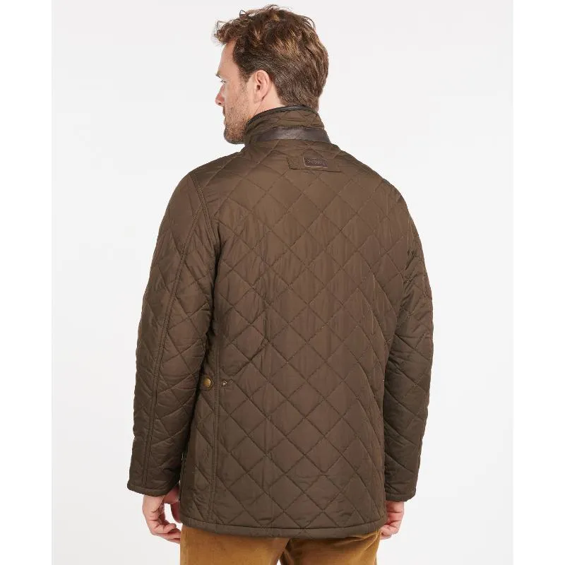 Barbour Devon Mens Quilted Jacket - Olive