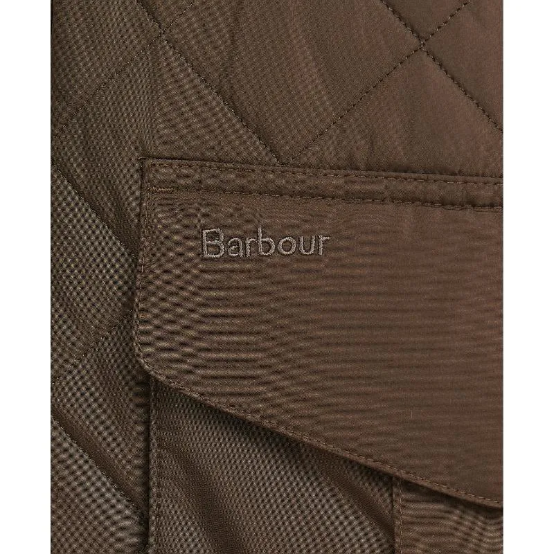 Barbour Devon Mens Quilted Jacket - Olive