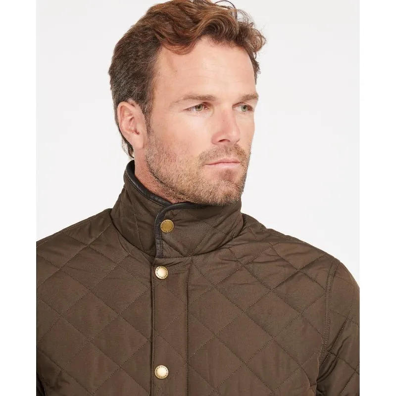 Barbour Devon Mens Quilted Jacket - Olive