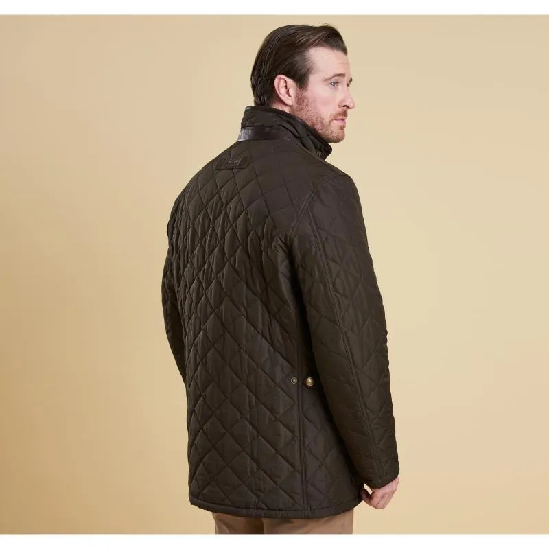 Barbour Devon Mens Quilted Jacket - Olive