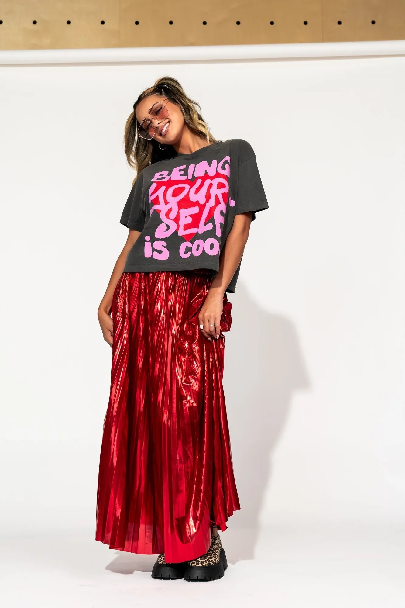 Being Yourself Is Cool Tee