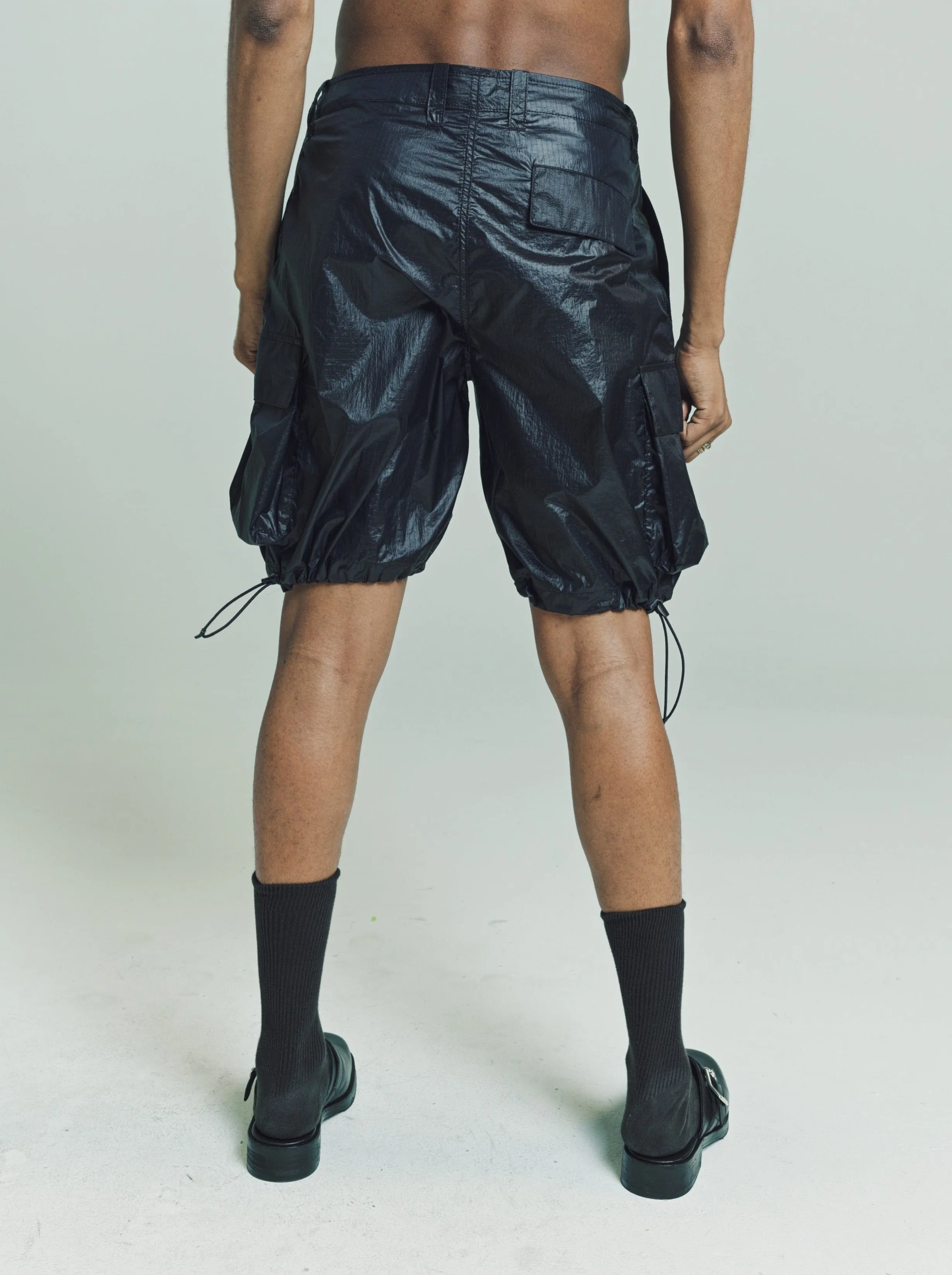 Black Tech Chinz Ripstop Mount Shorts