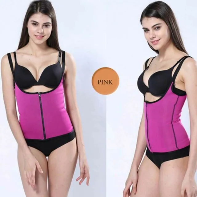Body Shaper Camis Tank Top Slimming Waist Trainer Cincher Camis Lady Summer Underbust Corset Shapewear Camisole Tees