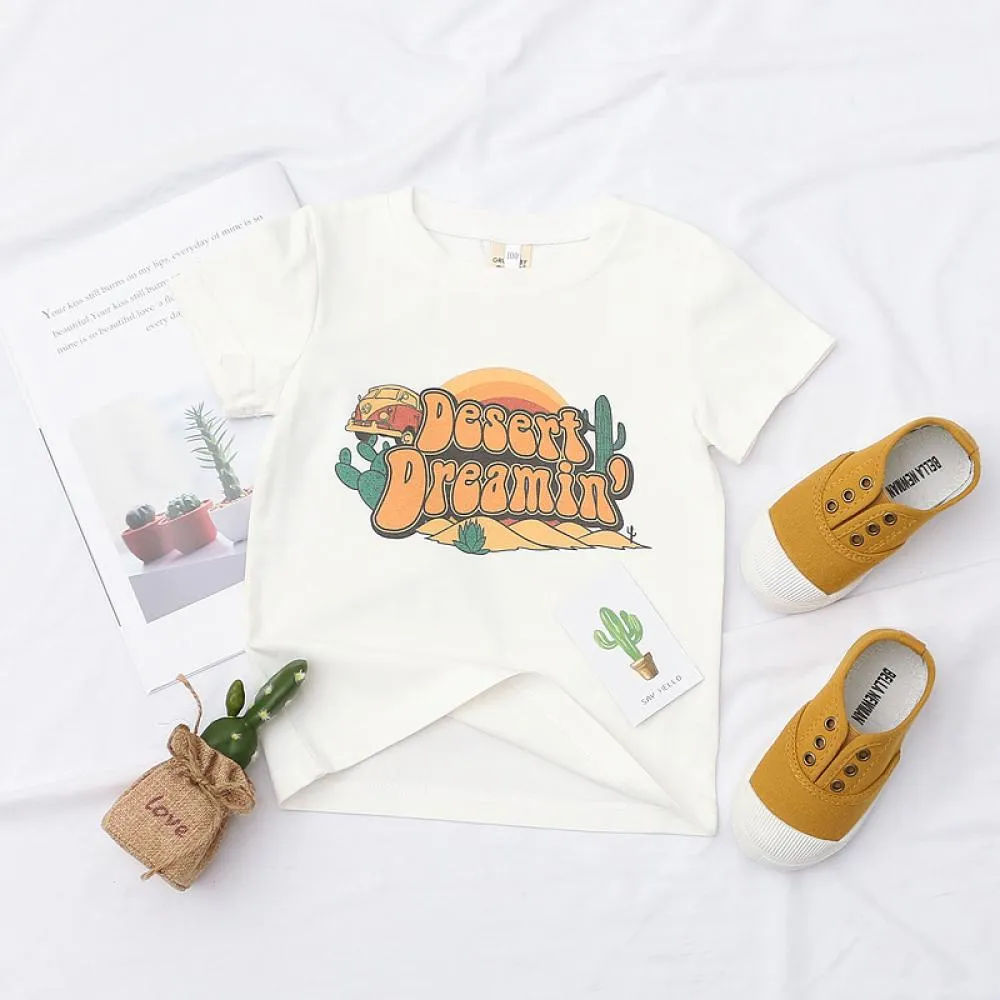 Bohemian Boys And Girls T-shirt Cotton Wholesale Children Clothes