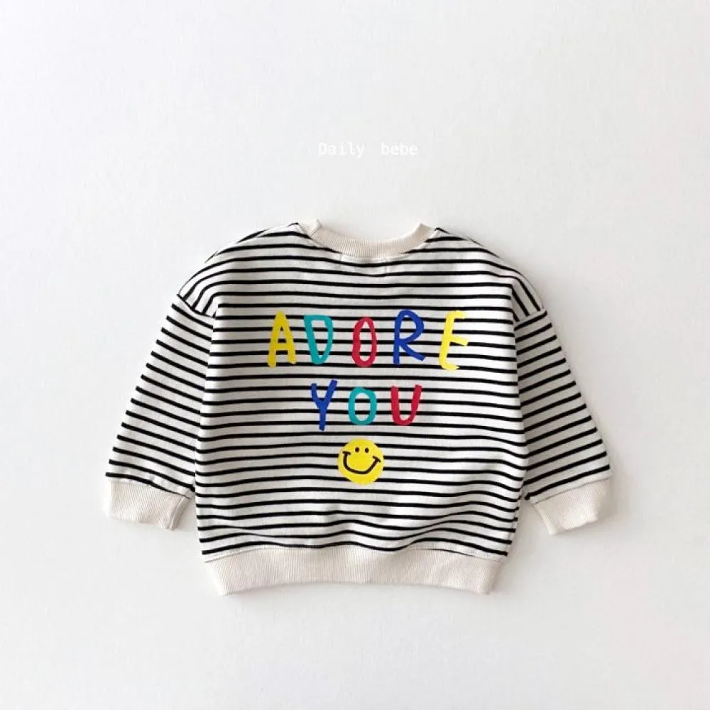Children's Sweater Baby Spring Clothes Smiley Sweater Baby Wholesale Clothing