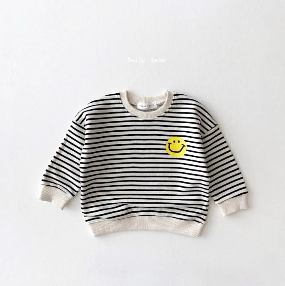 Children's Sweater Baby Spring Clothes Smiley Sweater Baby Wholesale Clothing
