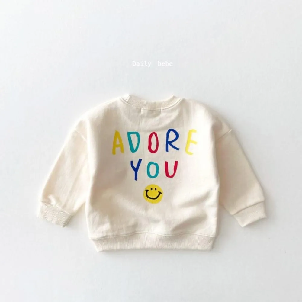 Children's Sweater Baby Spring Clothes Smiley Sweater Baby Wholesale Clothing