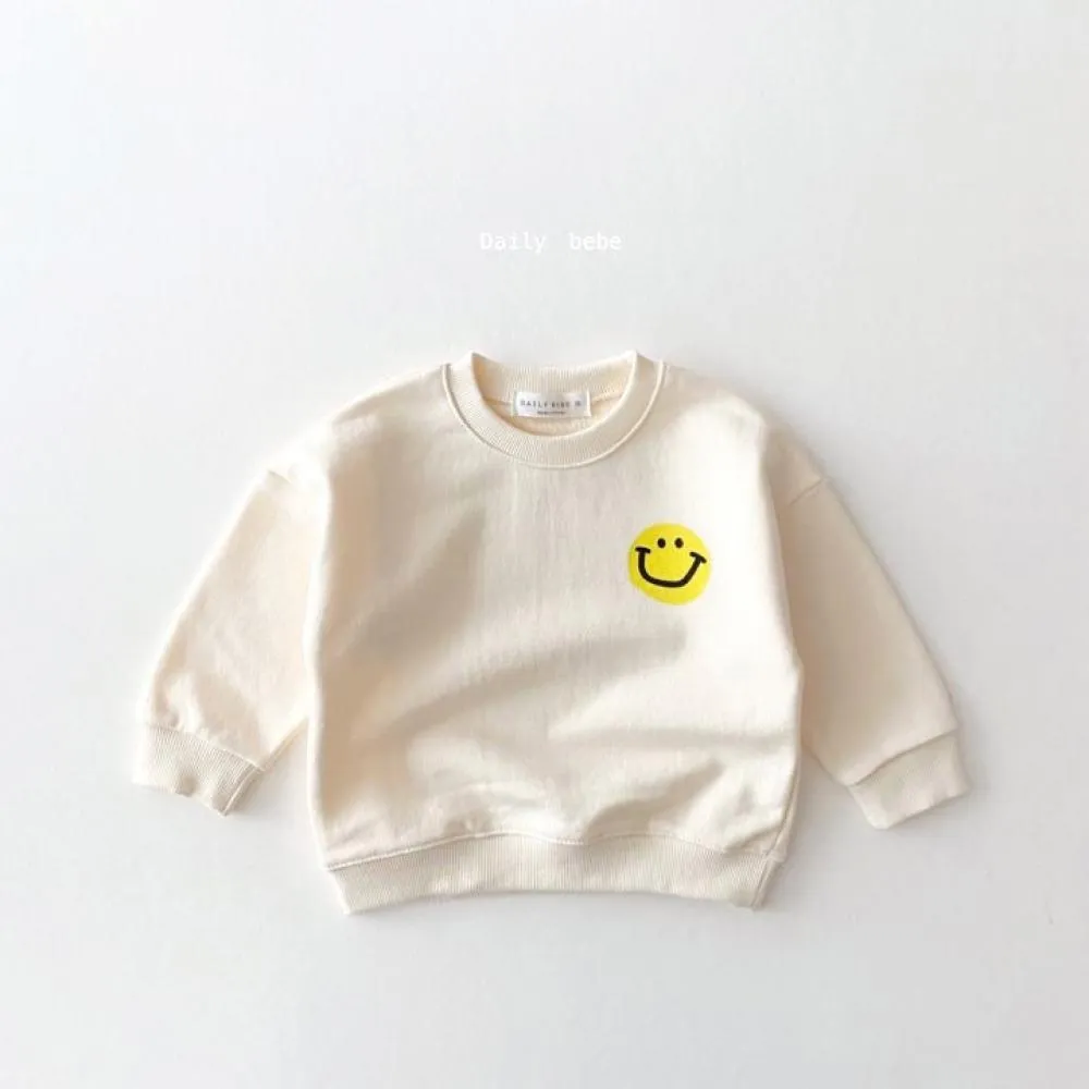 Children's Sweater Baby Spring Clothes Smiley Sweater Baby Wholesale Clothing