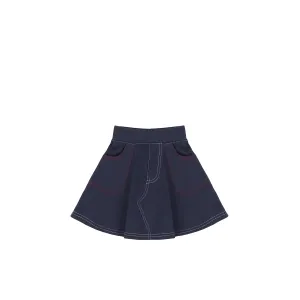 COLORFUL STITCHED SKIRT