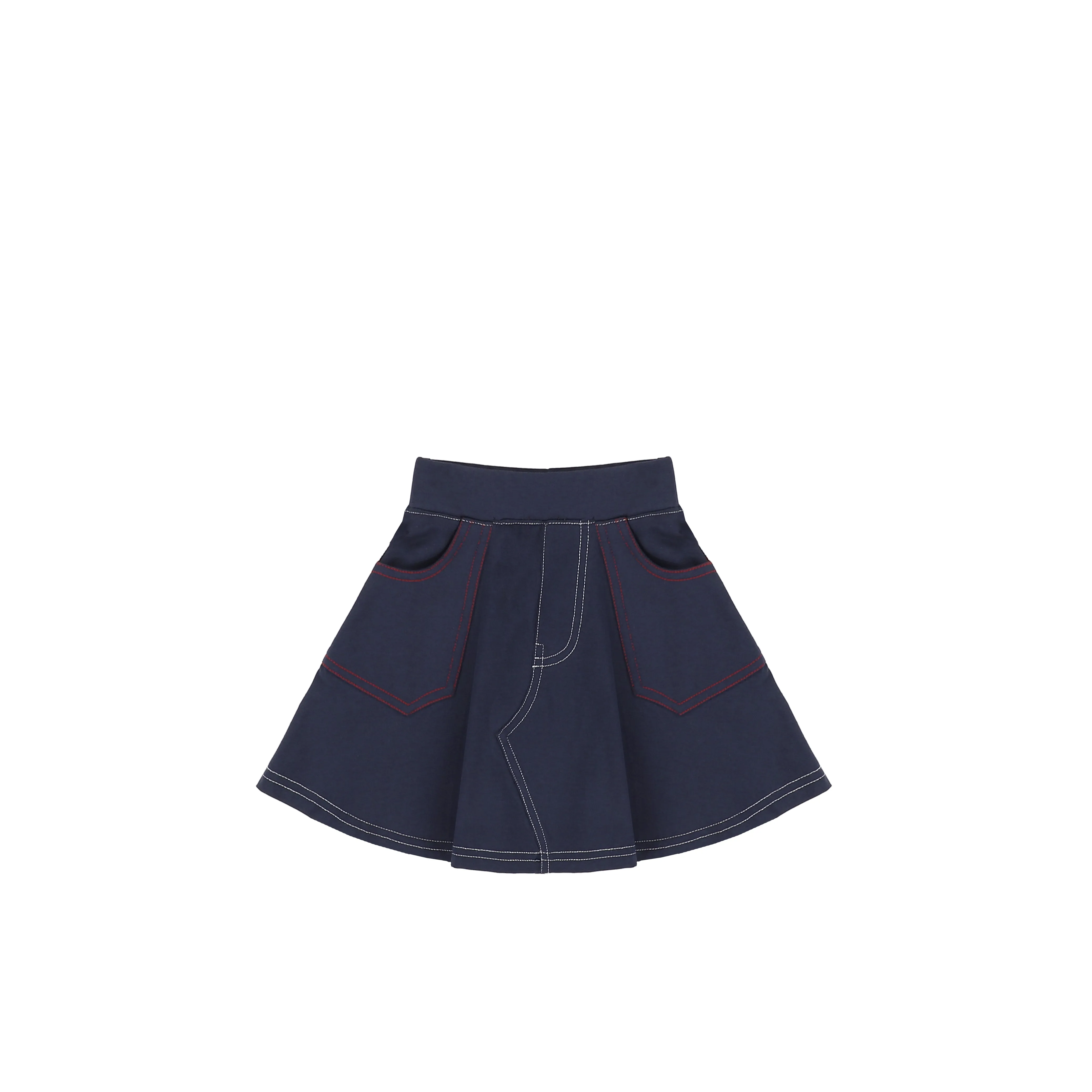 COLORFUL STITCHED SKIRT