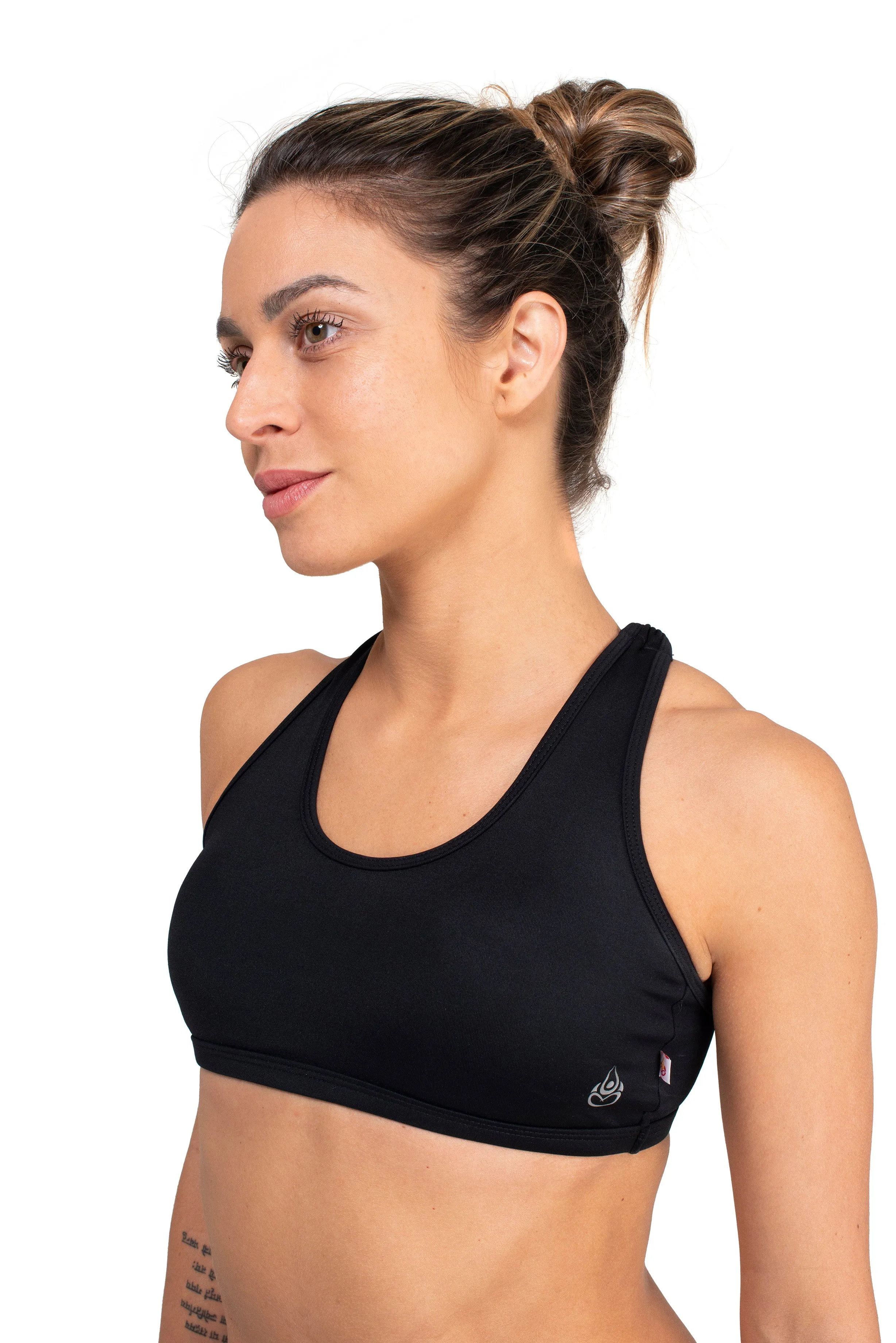 Cool Back Top, Black, Cool Form Light