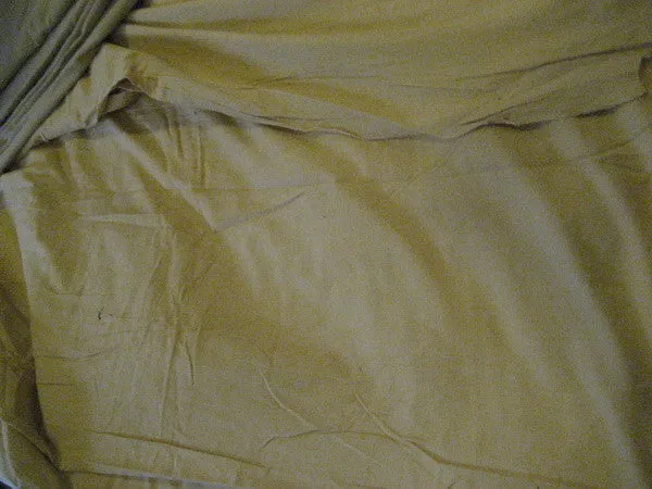 COTTON CORDUROY Fabric Green color