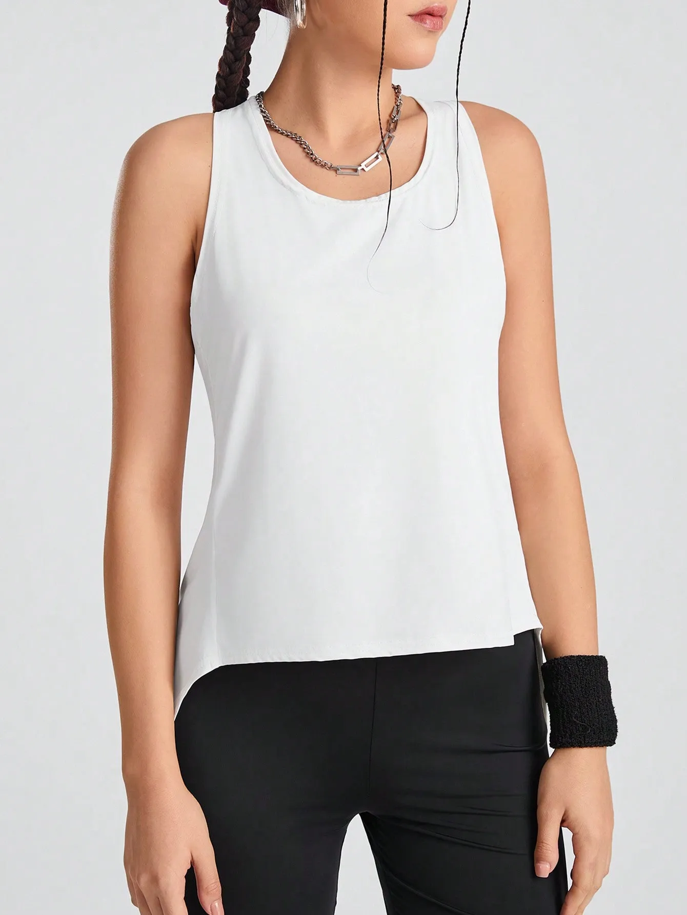 Cross Back Active Tank Top SS24