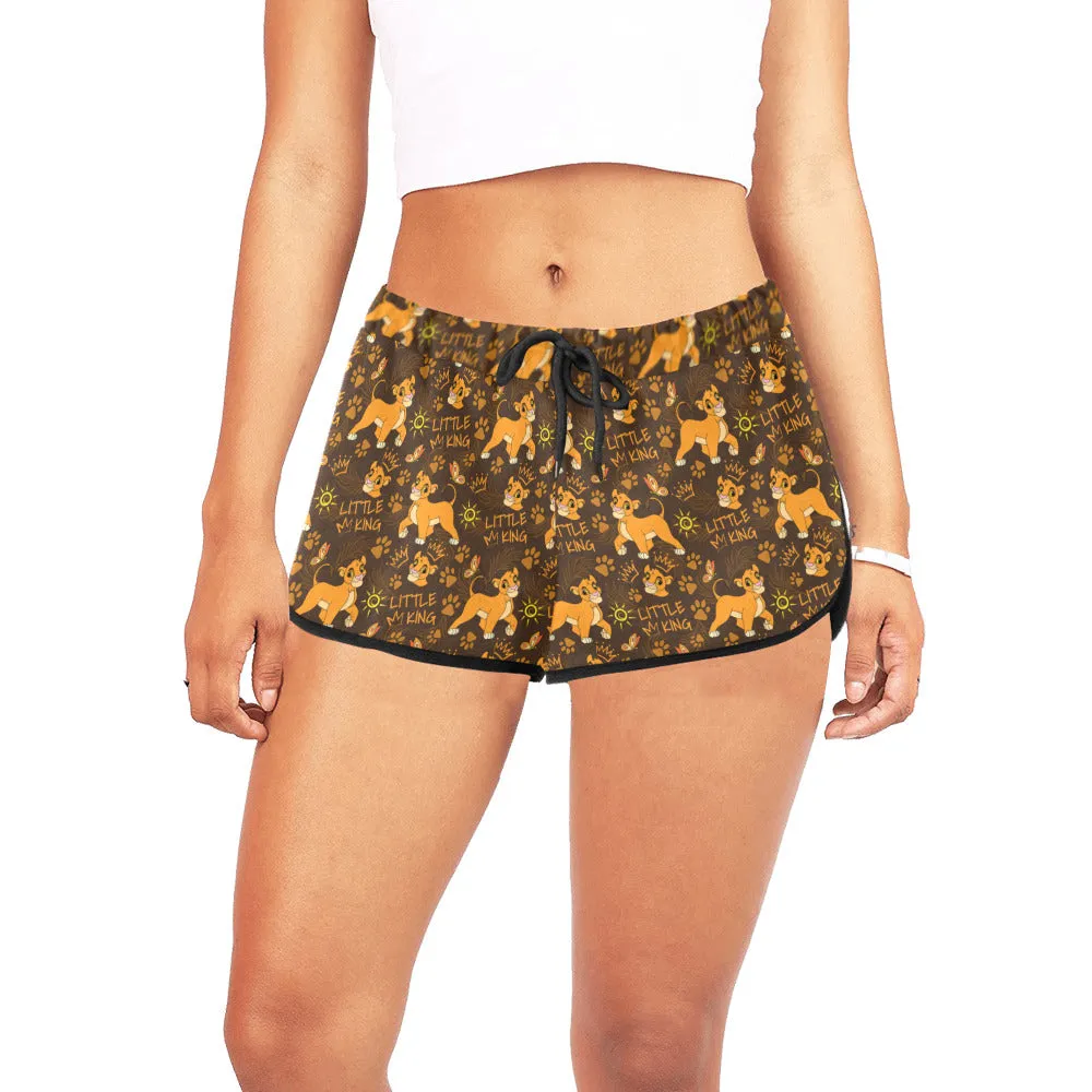 Disney Lion King Little King Women's Relaxed Shorts