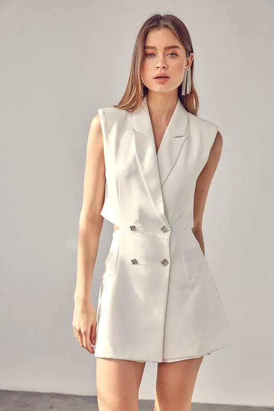 DO   BE Collection Blazer Button Romper