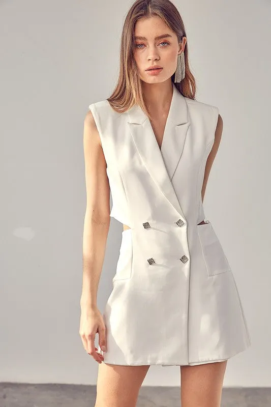 DO   BE Collection Blazer Button Romper