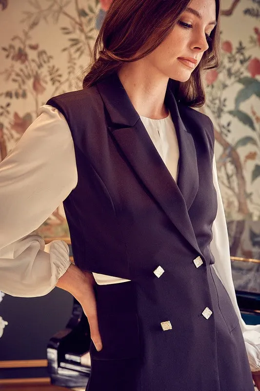 DO   BE Collection Blazer Button Romper