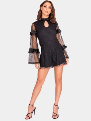 Dobby Mesh Romper