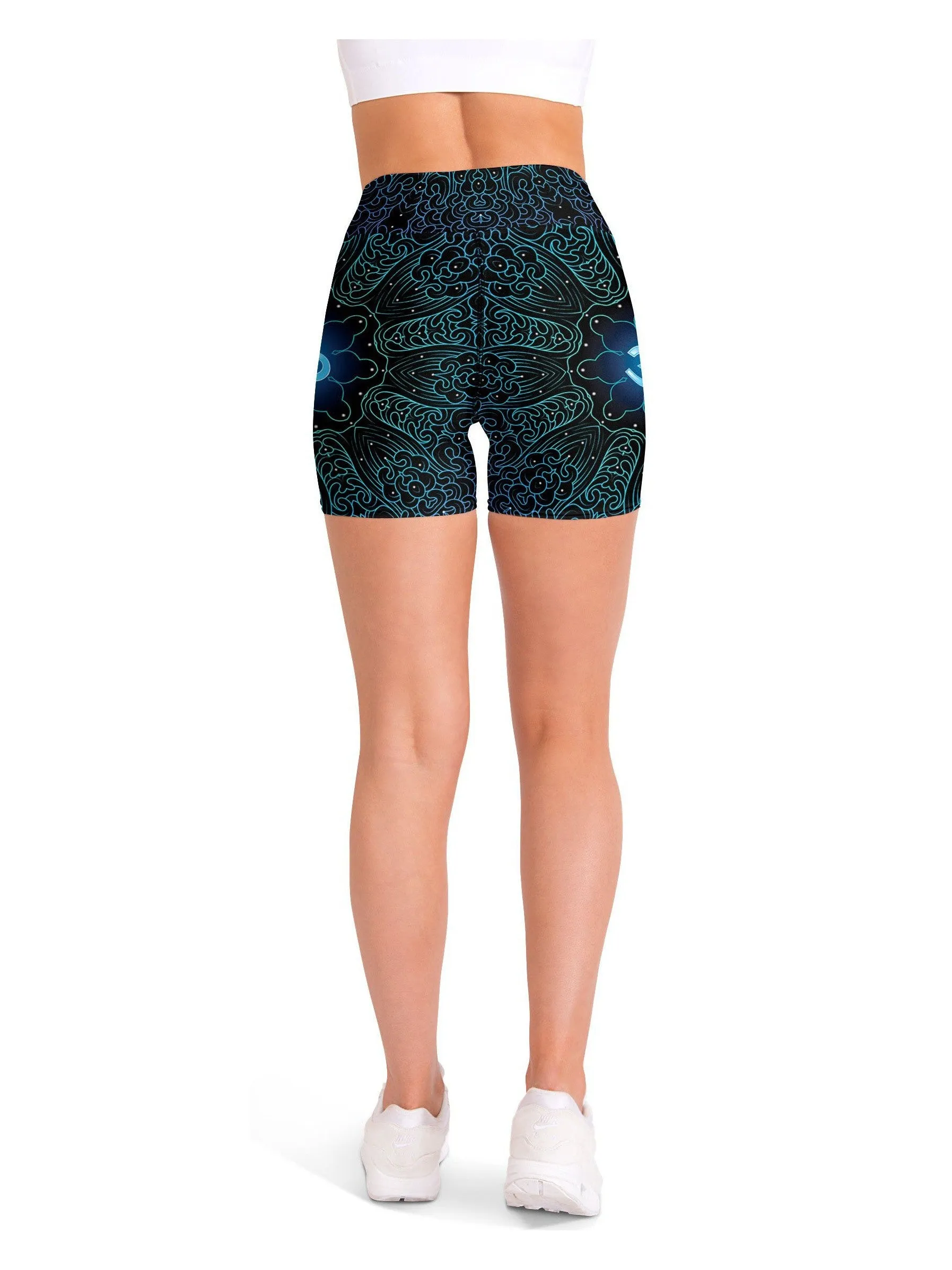 Dreamy OM Yoga Shorts