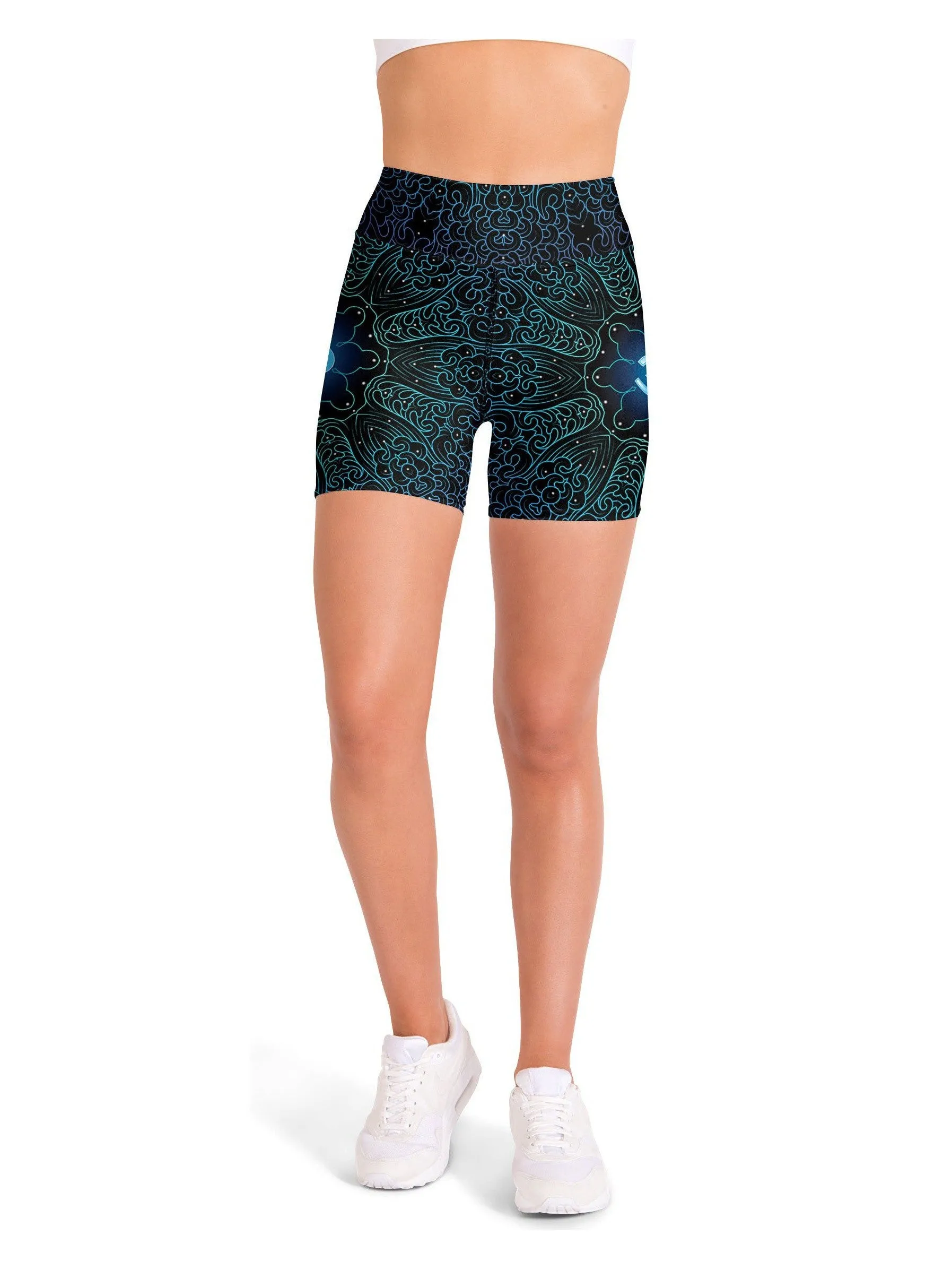 Dreamy OM Yoga Shorts