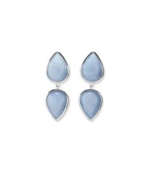Electra Earrings in Angelite