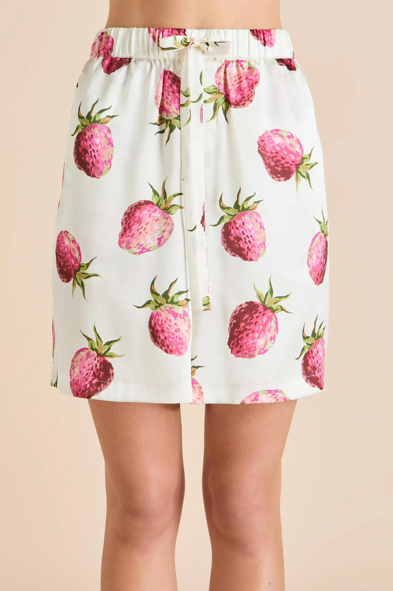 Emeli Blythe Silk Short Pajama Set
