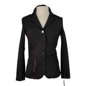 Equitheme ComptAir Women's Air Vest Compatible Show Coat in Black - Women's Small