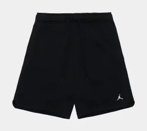 Essentials Fleece Shorts Mens Shorts (Black)