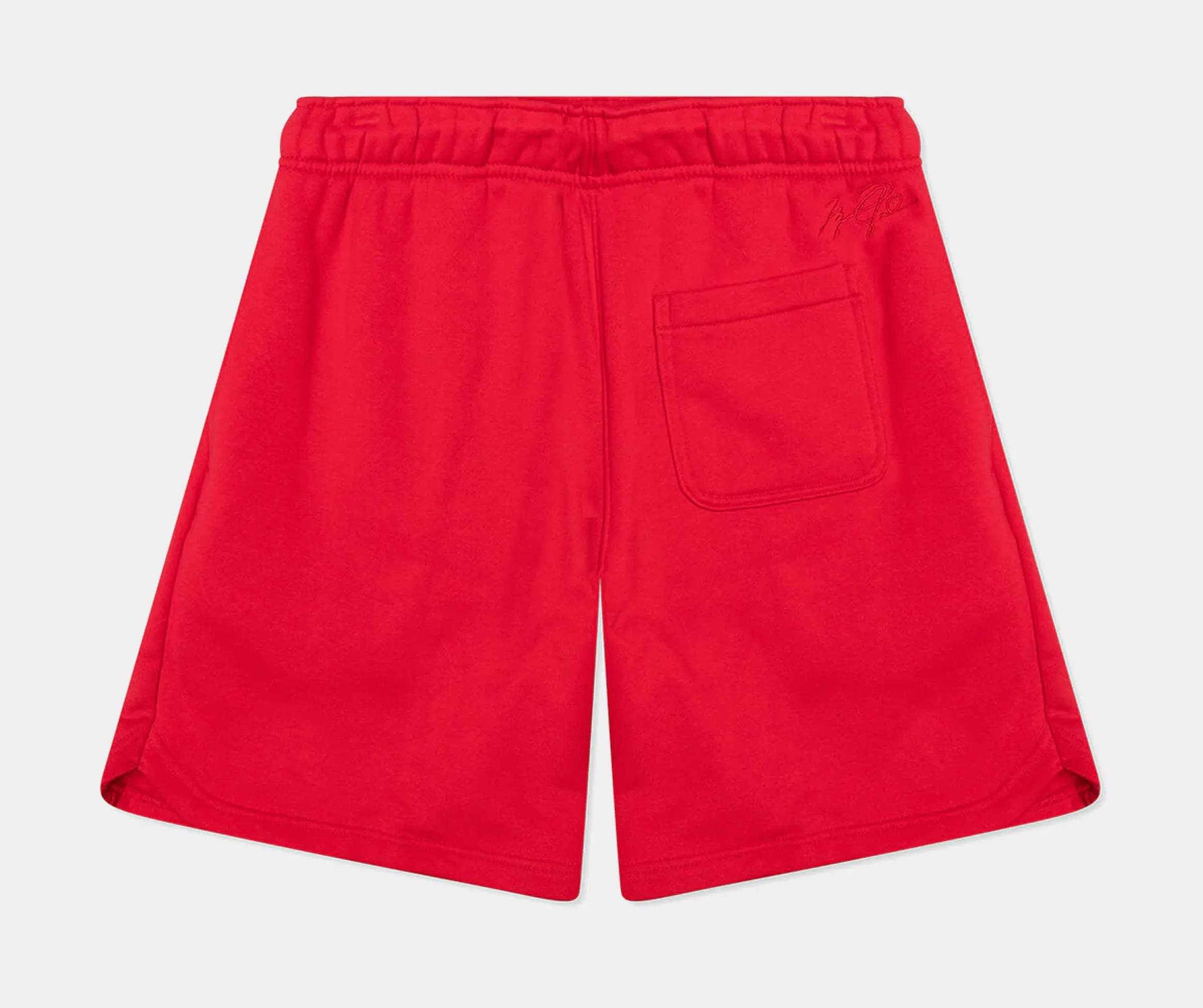 Essentials Fleece Shorts Mens Shorts (Red)