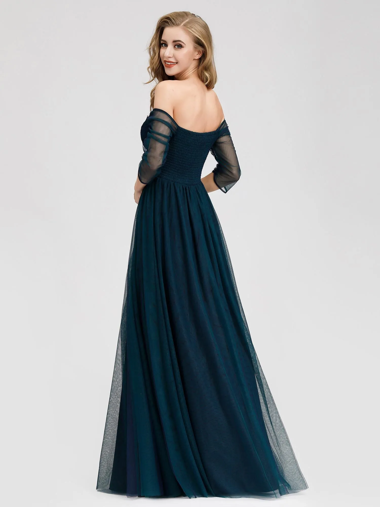 Ever-Pretty Off Shoulder Maxi Evening Party Dresses EP07915