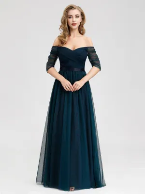 Ever-Pretty Off Shoulder Maxi Evening Party Dresses EP07915