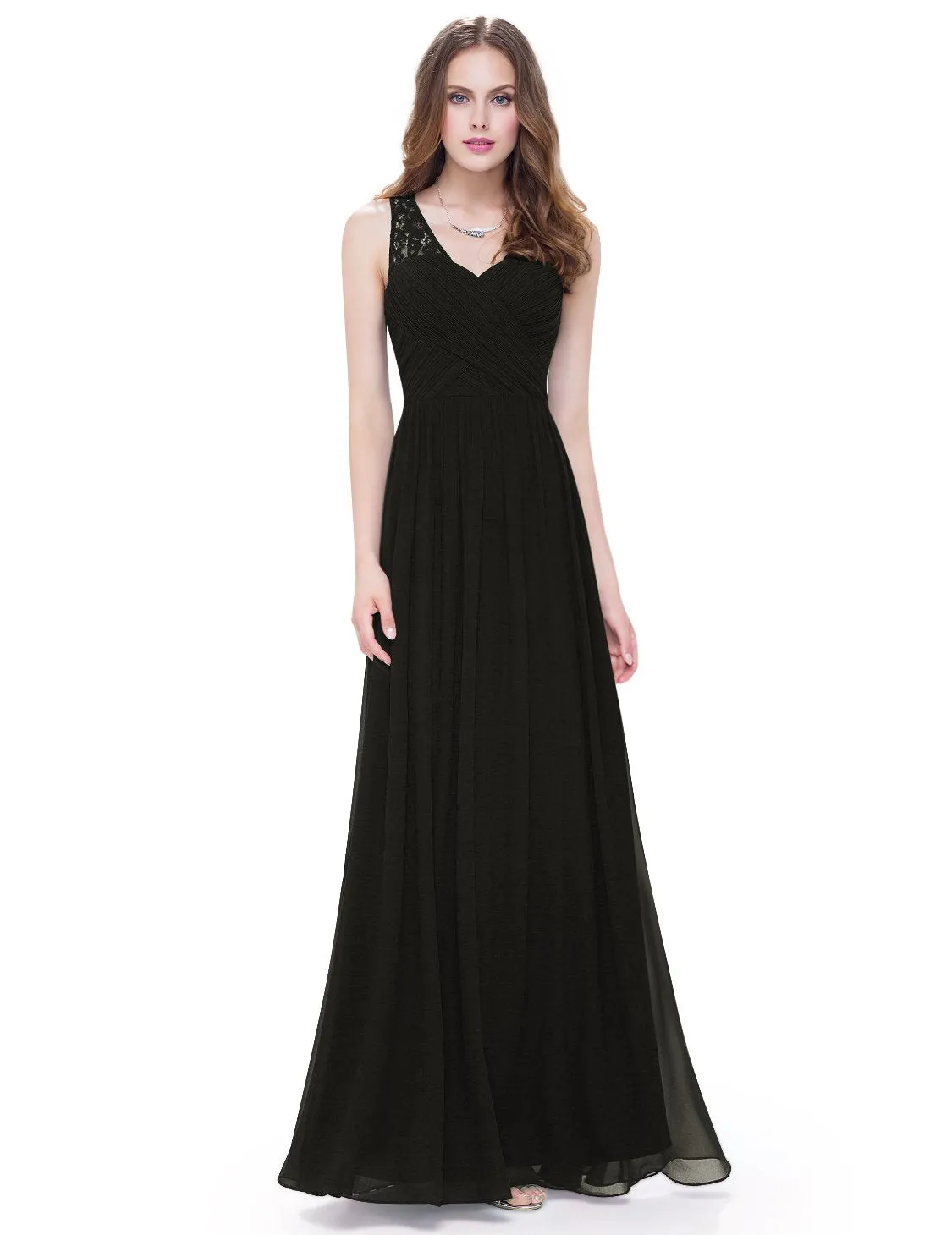 Ever-Pretty Women's Elegant V-Neck Long Evening Party Dress EP08871