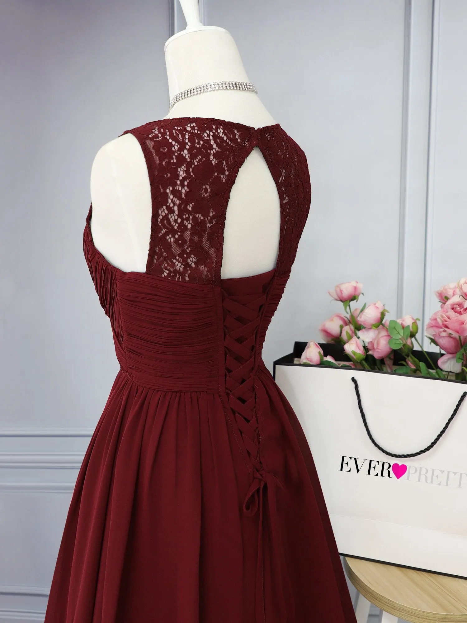 Ever-Pretty Women's Elegant V-Neck Long Evening Party Dress EP08871