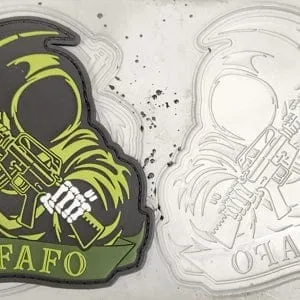 FAFO Reaper Fuck around and Find out - PVC PATCH
