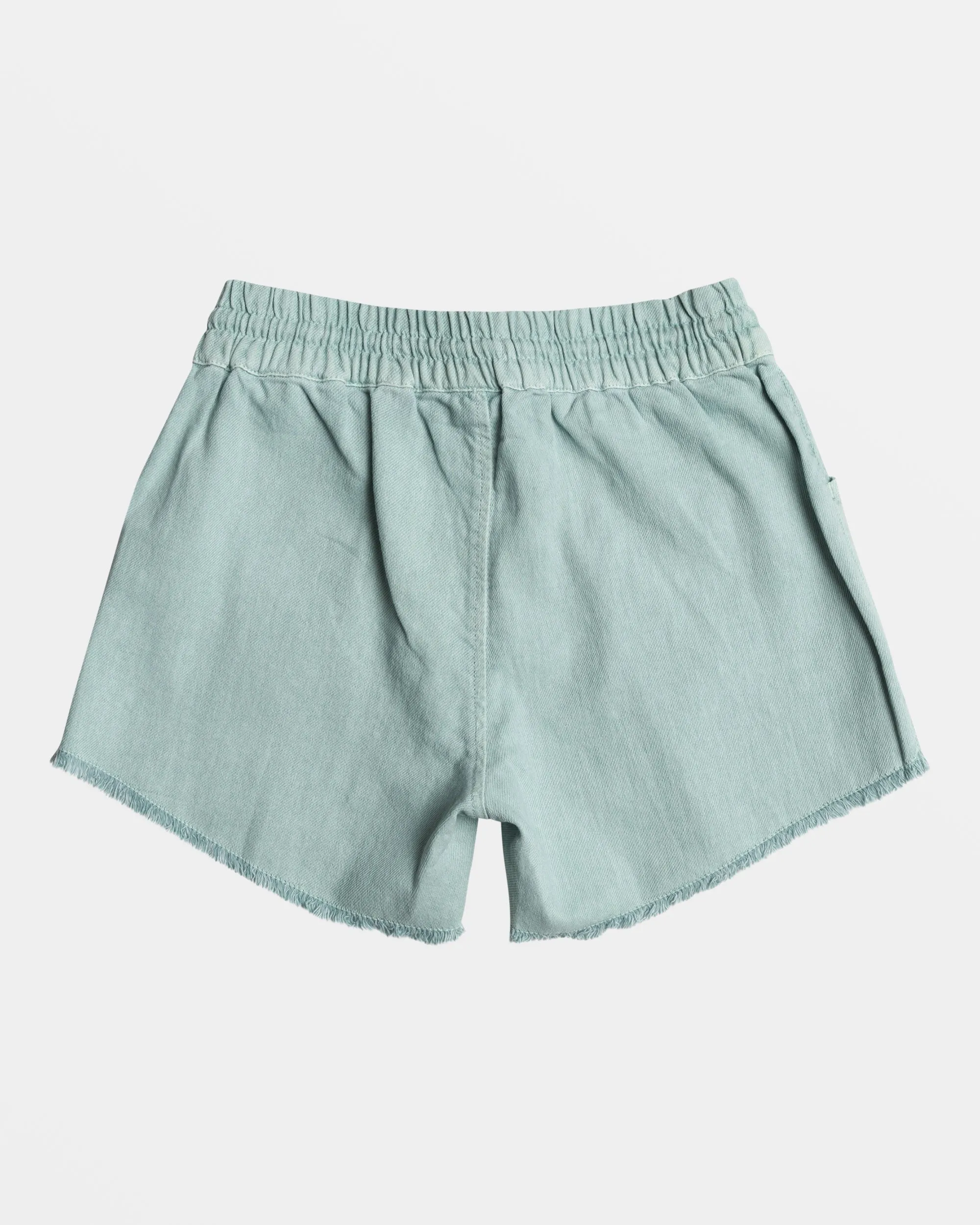 Girls 4-16 Scenic Route Elastic Waist Shorts - Blue Surf