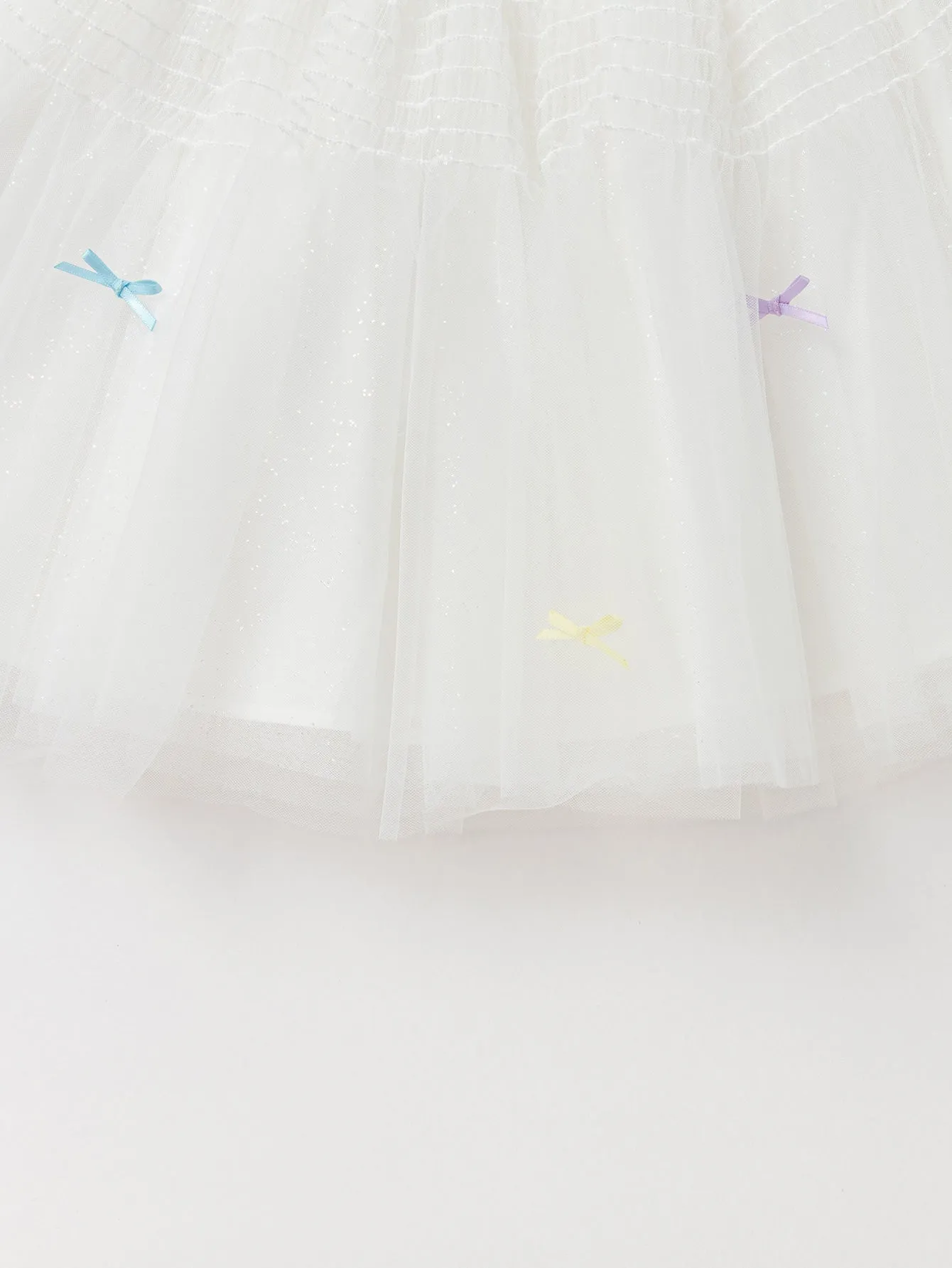 Girls Toddler Shiny Mesh Half Skirt